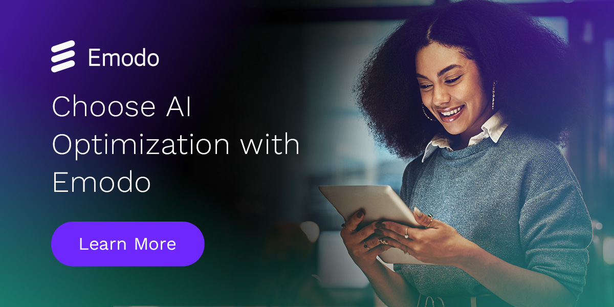 Choose AI optimization with Emodo 